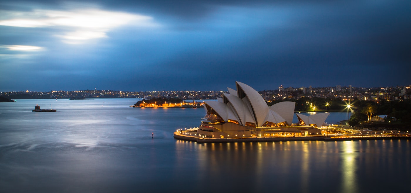 Sydney city skyline and harbour — study in Australia at Wyatt Education Group Bankstown near Sydney CBD