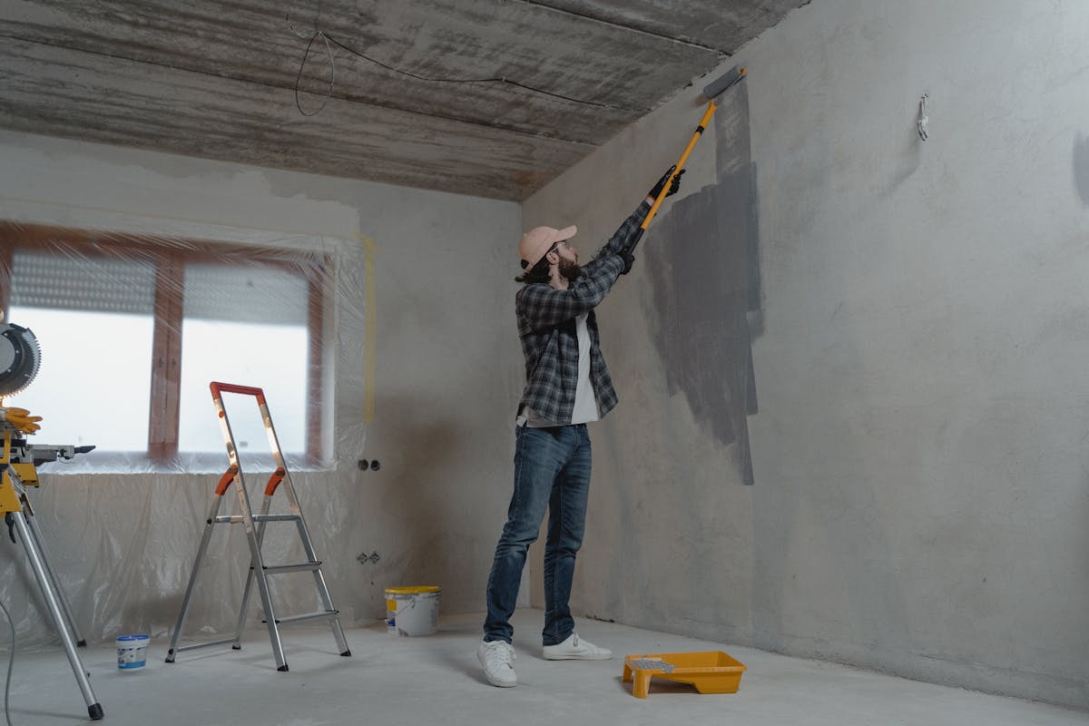 Professional tiler completing wall and floor tiling work — Certificate III in Wall and Floor Tiling CPC31320 hands-on training Lidcombe Sydney